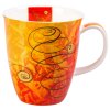 Four Elements Vzduch - Fine Bone China porcelánový hrnek 0,38 l, oranžovo-červený