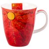 Four Elements Oheň - Fine Bone China porcelánový hrnek 0,38 l, červený