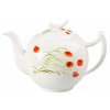 Caprice - Fine Bone China porcelánová čajová konvice 1 l, vlčí mák
