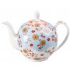 Ava - Fine Bone China porcelánová čajová konvice 1 l, květiny