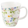 Fleurette - Fine Bone China porcelánový hrnek 0,35 l, květiny