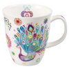 Paula - Fine Bone China porcelánový hrnek 0,35 l, páv