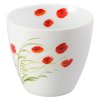 Caprice - Fine Bone China porcelánový hrnek bez ucha, 0,3 l, vlčí mák