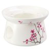 Cherry Blossom - Fine Bone China porcelánový ohřívák k čajové konvici, třešeň