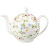 Fleurette - Fine Bone China porcelánová čajová konvice 1 l, květiny