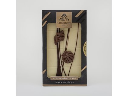 bila cokolada morske plody