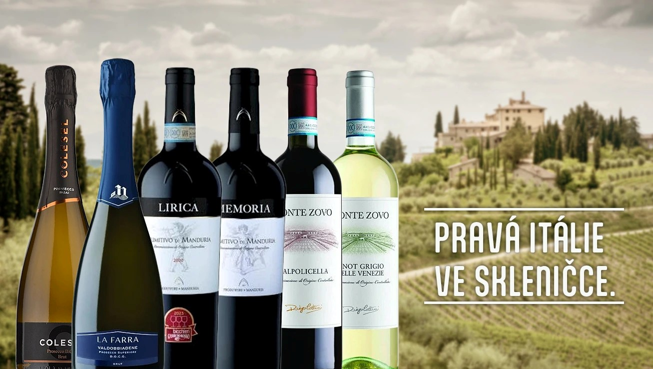 výběr italských vín