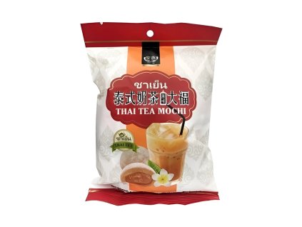 Q Brand Royal Family Mochi Thai Tea Individuálně Balené 120g TWN