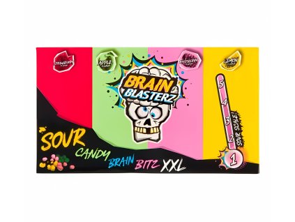 Brain Blasterz Sour Candy Brain Bitz XXL Level 1 Sour 144g PAK