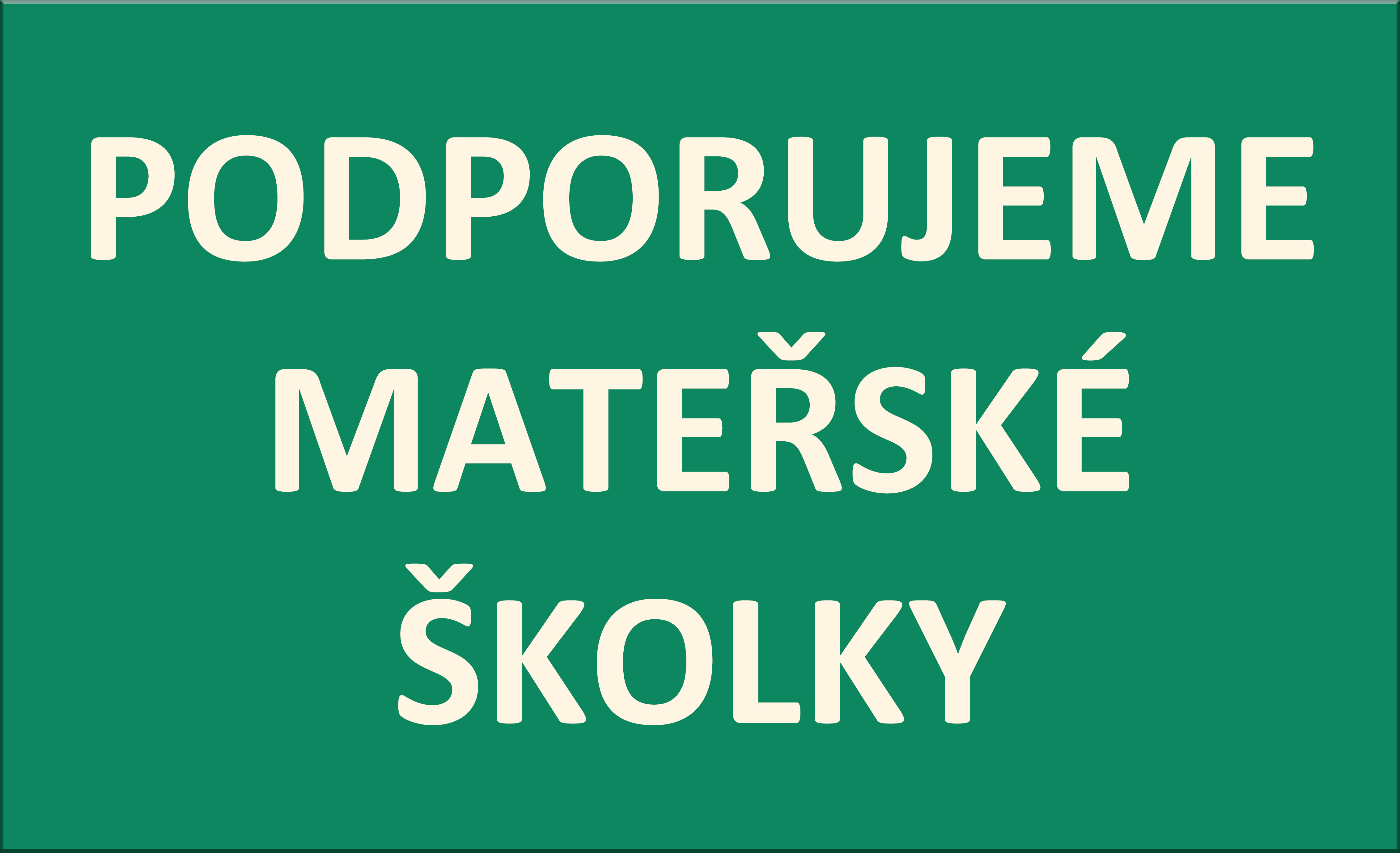 Spolupráce se školkami
