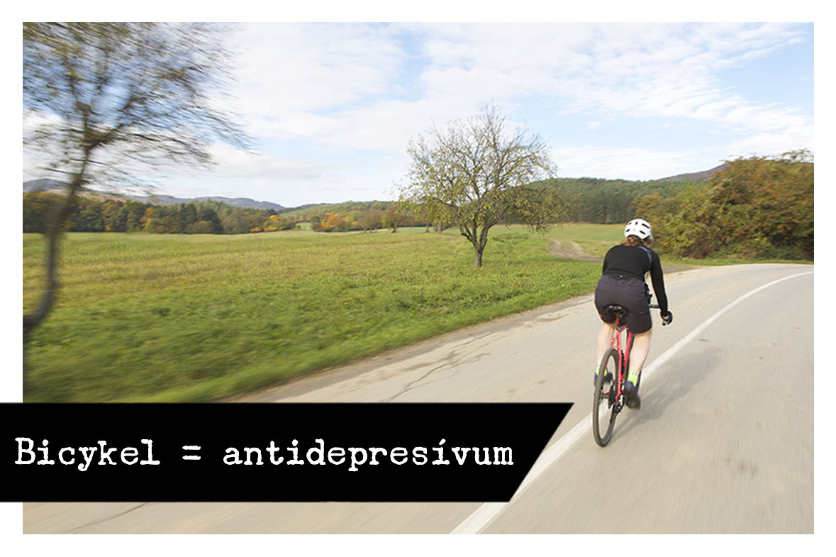 Bicykel = antidepresívum