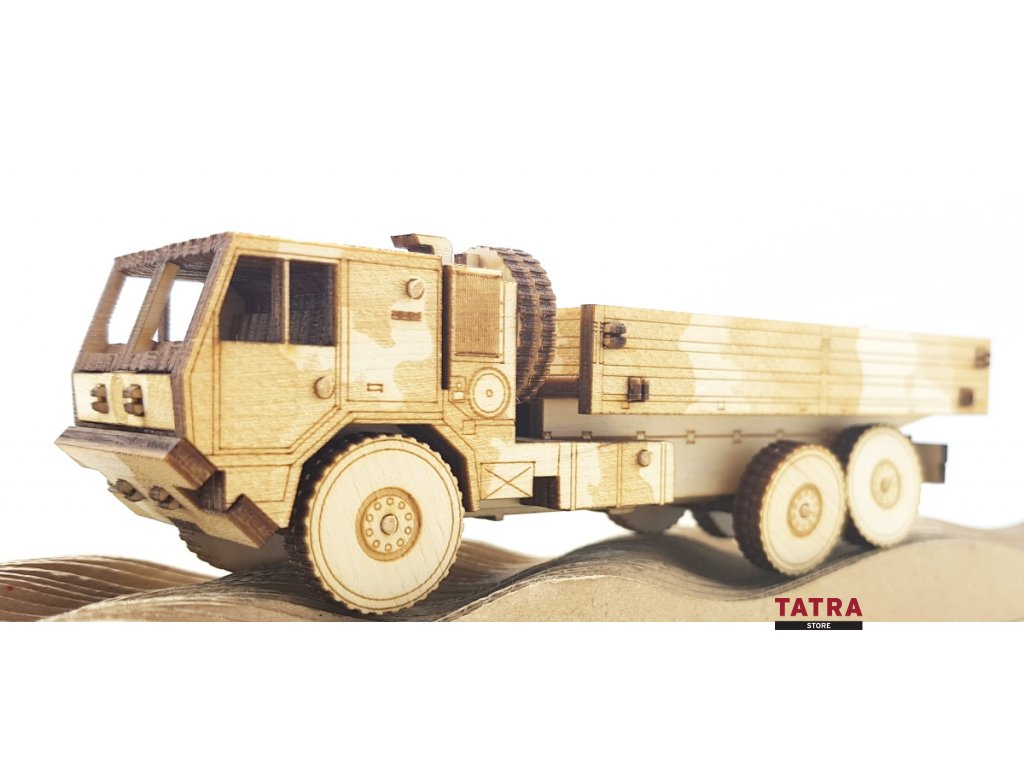VRKY T27 Dřevěný model TATRA 815-7 vojenský valník