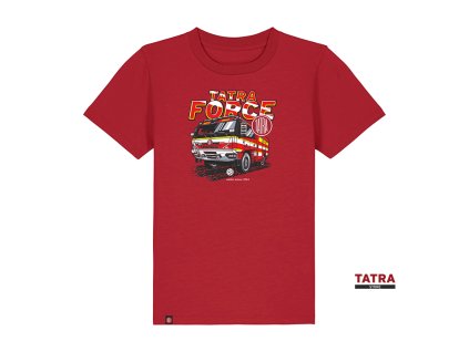 KIDS – Red Firefighter T-Shirt