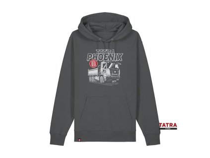 Stylish grey Hoodie Tatra PHOENIX sweatshirt