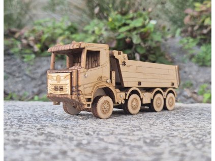 VRKY T038 Dřevěný model Tatra Phoenix sklápěč 8x8 (M0738)