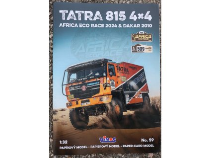 Papírový model TATRA 815 4x4 TOMEČEK (9100773000)