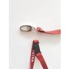 Klíčenka lanyard červený
