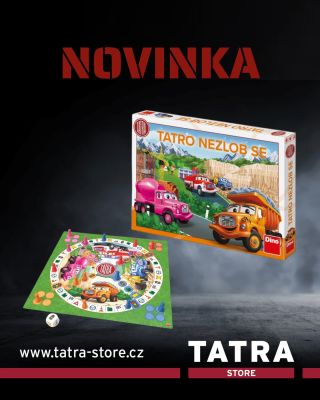 🚚🎲 Novinka v e-shopu! Dorazila nová hra Tatro, nezlob se! – oblíbená klasika v ikonickém tatrováckém kabátě. Zábava pro...