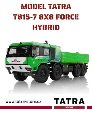 Vstupte do nového měsíce s modelem TATRA T815-7 8x8 FORCE HYBRID 💥 Už nyní na našem e-shopu ➡️ www.tatra-store.cz #tatra...