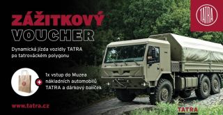 Zažijte sílu a jedinečnost legendární Tatry na vlastní kůži. Zážitkový voucher vás zavede na tatrovácký polygon, kde...