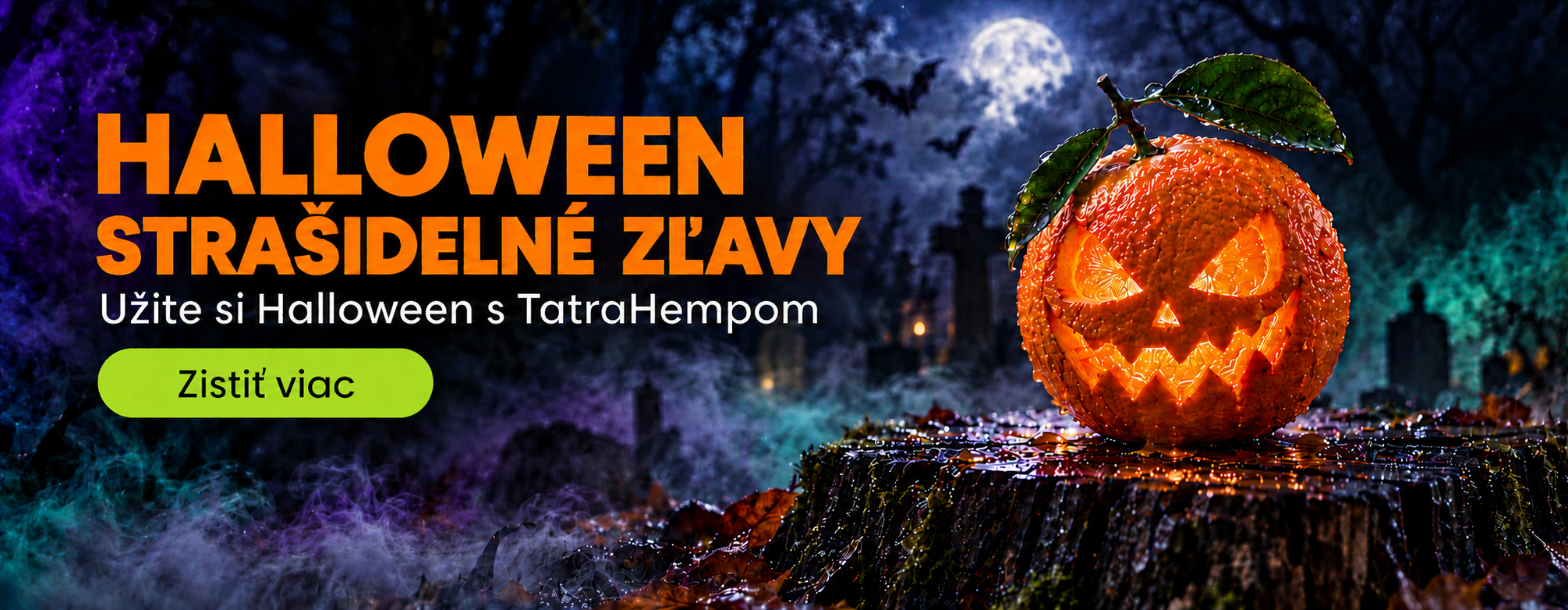 Halloween na tatrahemp.sk