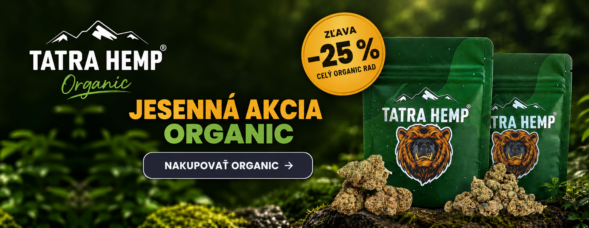 Organic banner desktop