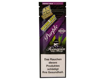 Kingpin Hemp Wraps Purple