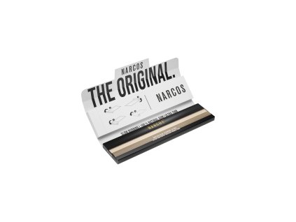 Narcos Original King Size Slim Papers Brown Edition + Tips