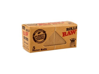 RAW Classic King Size Slim Rolls Rolling Papers 5m