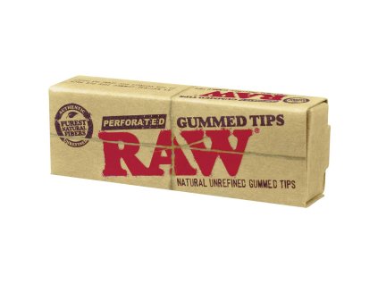 raw perforated gummed tips