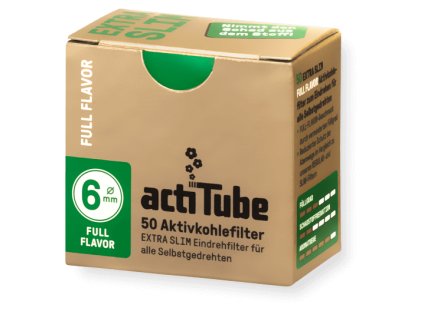 Actitube Extra Slim - filtre s aktívnym uhlím - (Balenie 50ks)