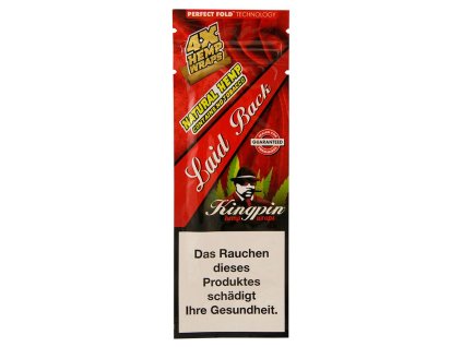 1 box kingpin hemp wraps laid back flavoured made of hemp 2