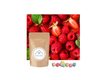 maliny a jahody vosk