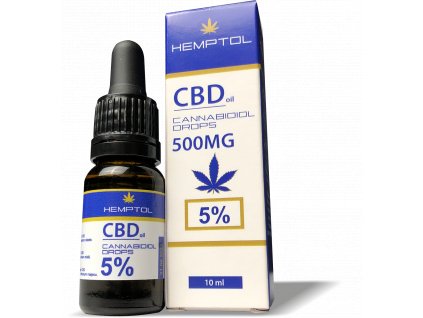 CBD konopný olej 5 % 10 ml