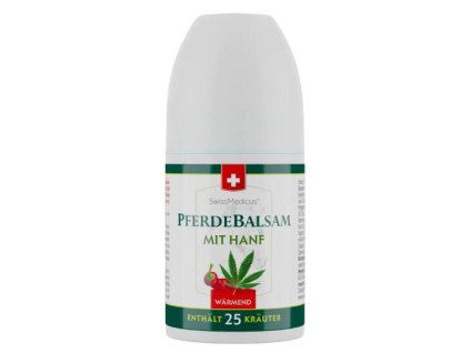 Konská masť s konopou hrejivá ROLL-ON 90 ml