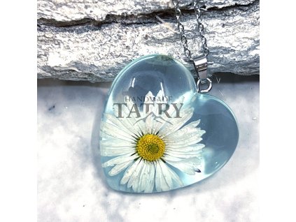 NÁHRDELNÍK SEDMOKRÁSKA SRDCE 3D M