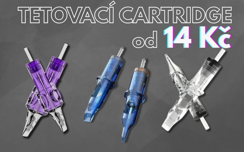 Cartridge od 14 Kč
