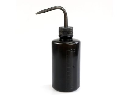 cierna flasa s pipetou 250 ml