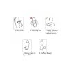 26460 2 dry loc pad small 90 x 130mm 250ks