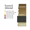 toasted almond