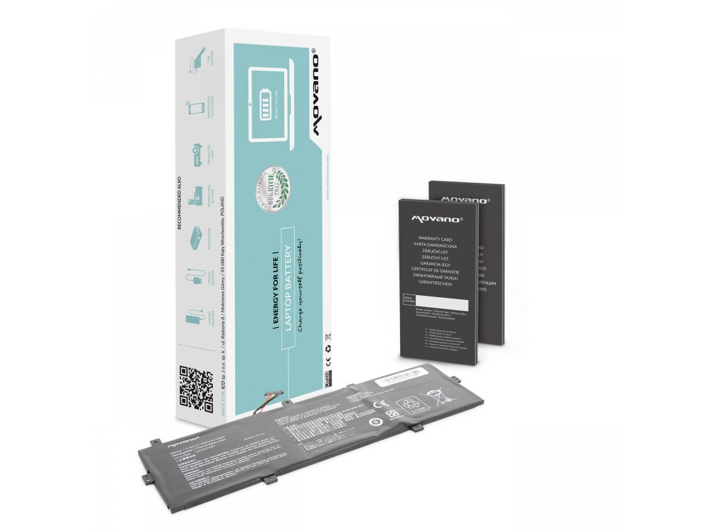 Movano baterie C31N1620 pro Asus Zenbook UX430 UX430U