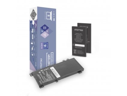 Baterie Mitsu C21N1434 pro Asus Z450 Z550SA Z550MA
