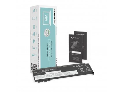 Movano baterie pro Lenovo ThinkPad T460s T470s - přední baterie