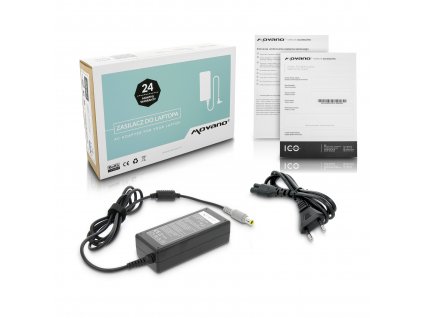 Nabíječka na notebook Lenovo 20v 3.25a 65W 8.0x5.5mm pin