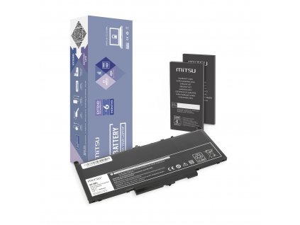 Baterie Mitsu J60J5 GG4FM MC34Y pro Dell E7270 E7470