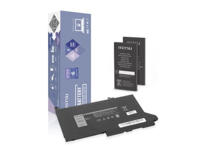 Baterie Mitsu DJ1J0 C27RW pro Dell Latitude 7280 7290 7380 7390 7480 7490 - 11.4V