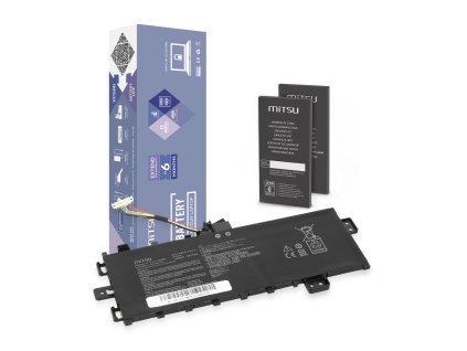 Baterie Mitsu B21N1818 C21N1818 pro Asus VivoBook 17 D712 S712 X712