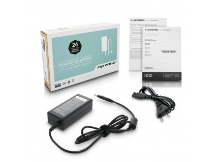 Nabíječka na notebook HP 19.5v 3.33a 65W 4.8x1.7mm