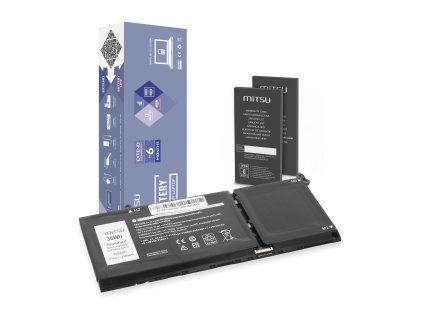 Baterie Mitsu G91J0 pro Dell Inspiron 15 3511 3525 5510 Latitude 3320 3330 3520