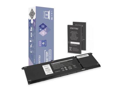 Baterie Mitsu V6W33 pro Dell Inspiron 3510 5410 5510 Vostro 3510 3515 5415 5515
